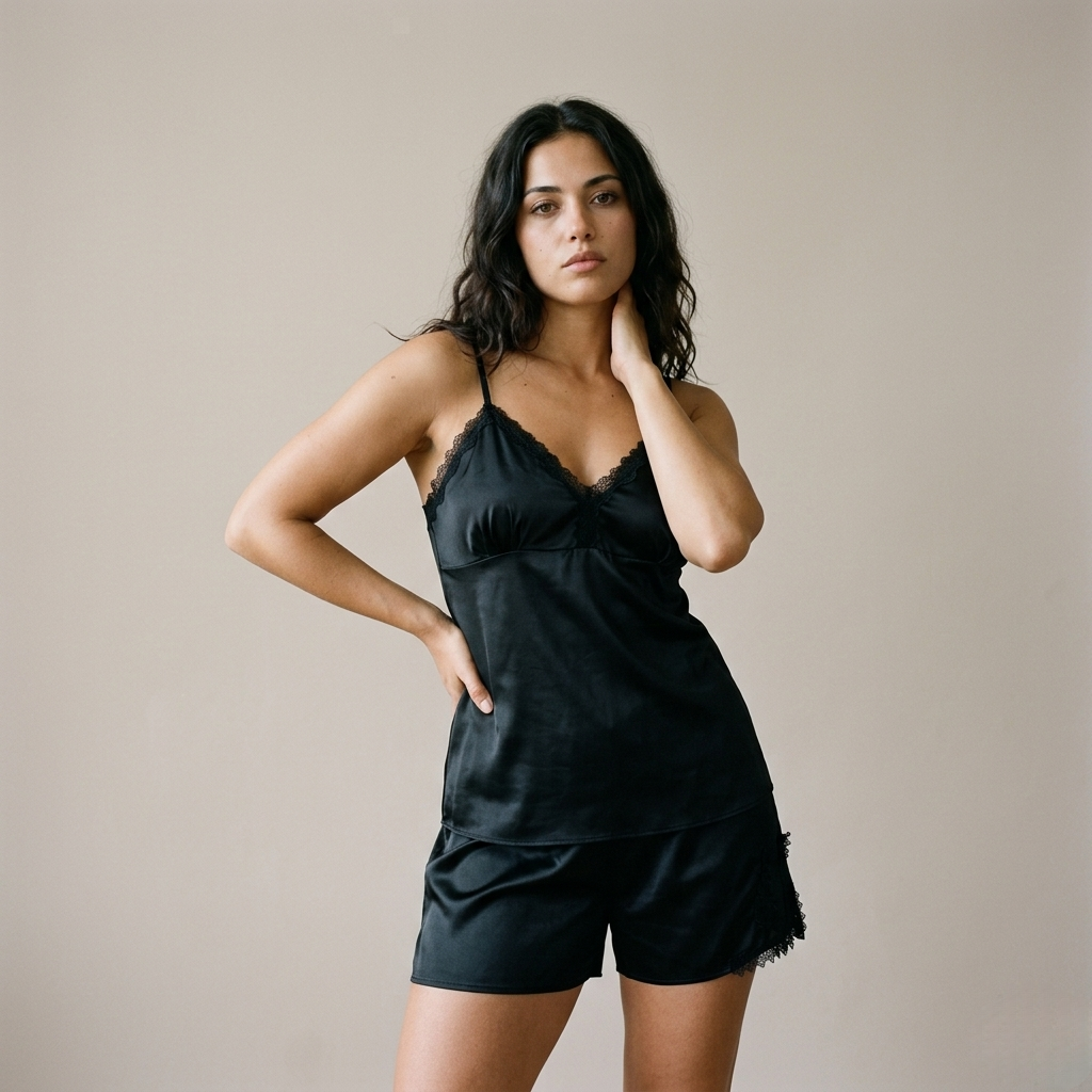 5PC Nightwear Set with Robe
