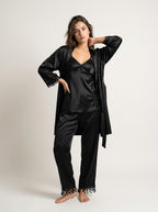 5-Piece Nighty Set - Black