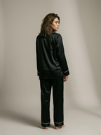 Full Sleeve & Trouser PJ Set - Black