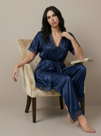 3-Piece Nighty Set - Navy