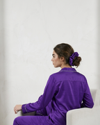 Full Sleeve & Trouser PJ Set - Purple