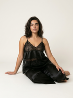 3-Piece Nighty Set - Black