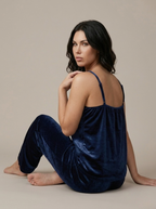 3-Piece Nighty Set - Navy