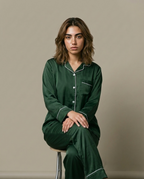 Full Sleeve & Trouser PJ Set - Green