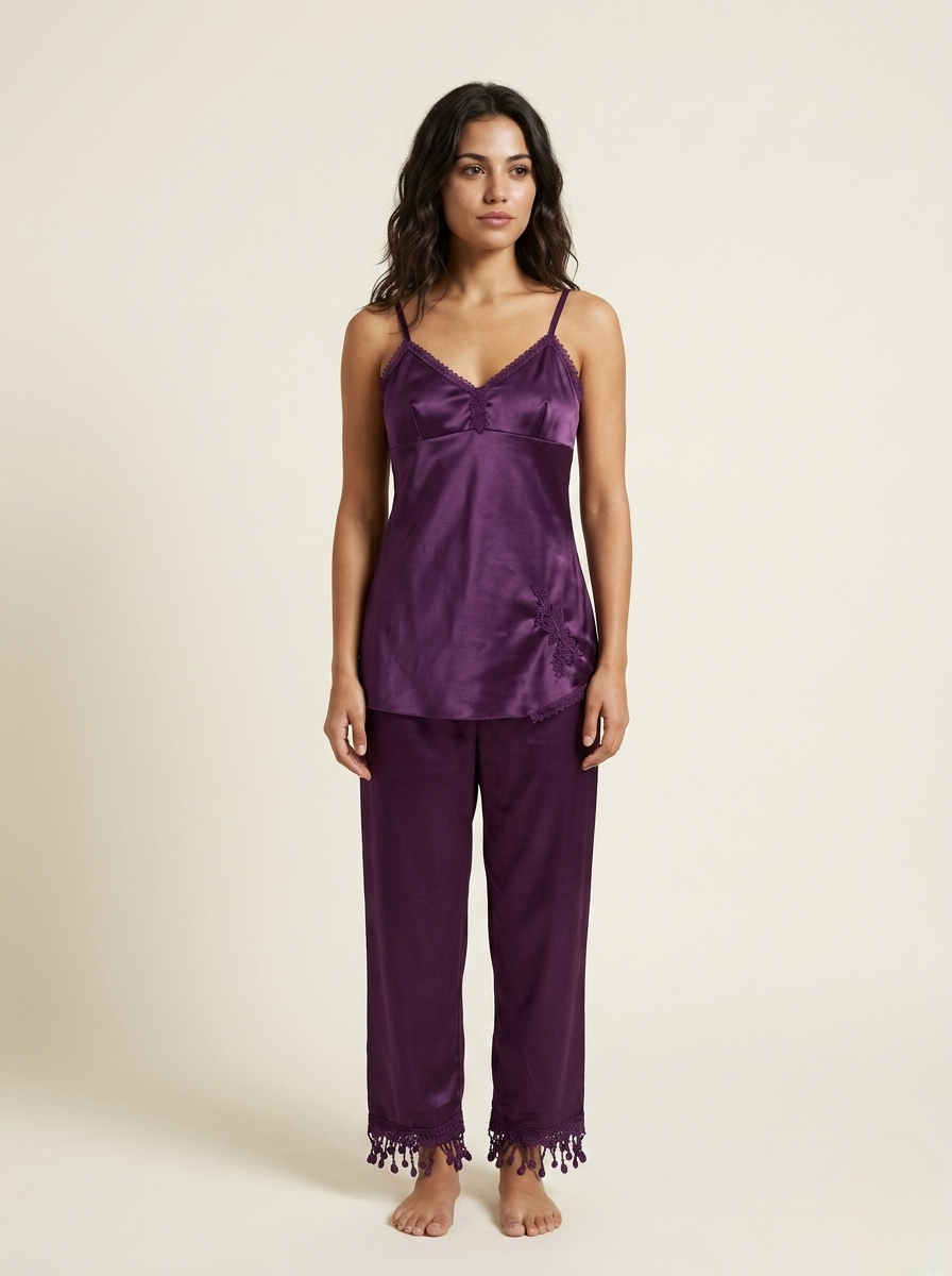 5-Piece Nighty Set - Purple