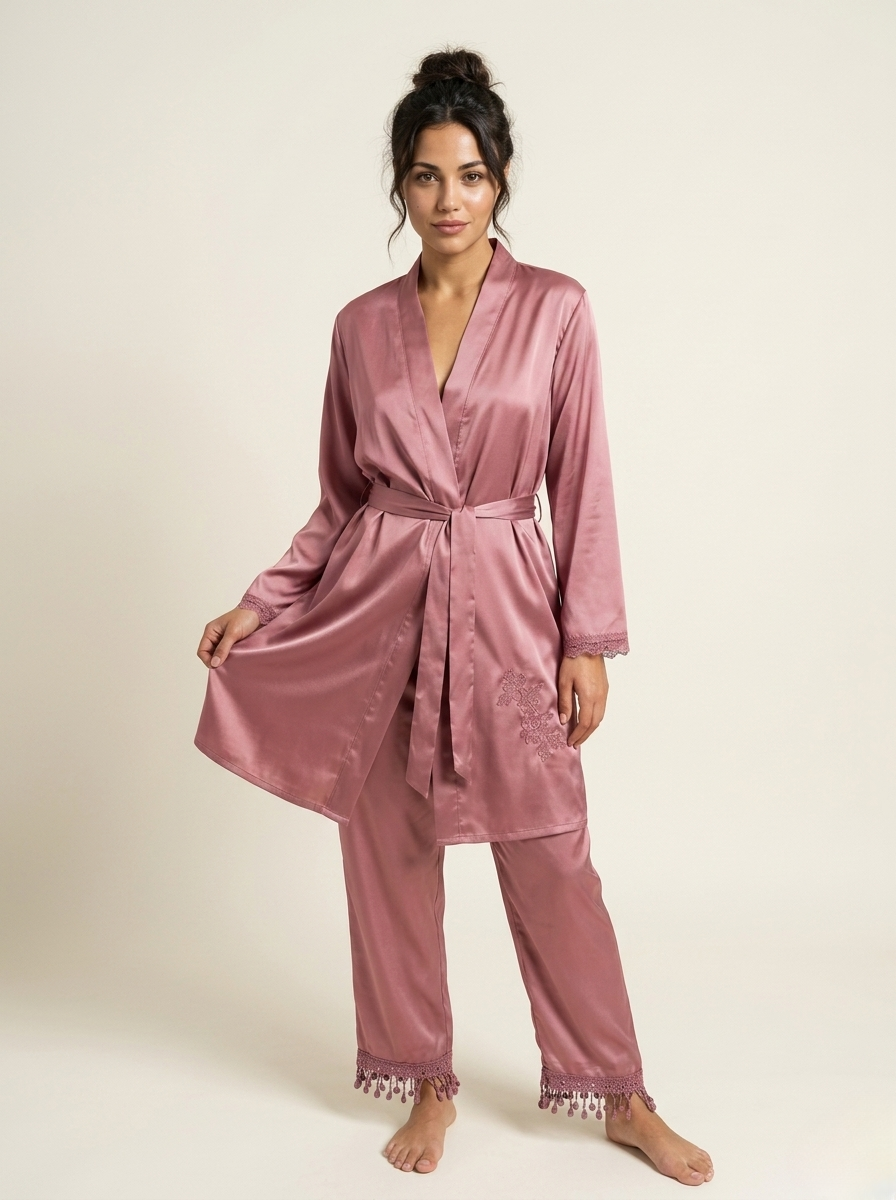 5-Piece Nighty Set - Pink