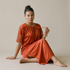 1-Piece Bridal & Daily Nighty - Red